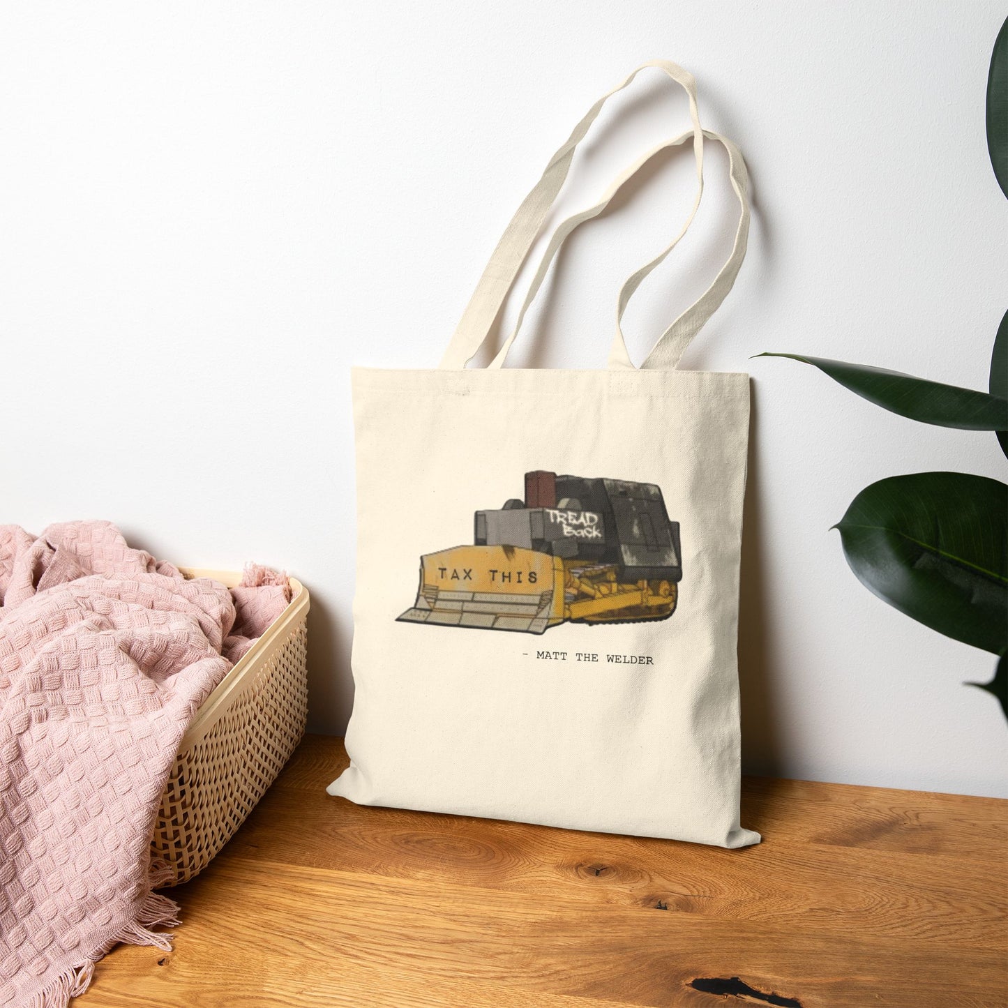 Tread Back Eco Cotton Canvas Tote