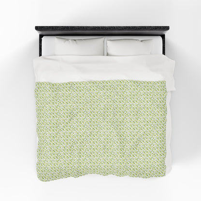 Lime d’Été Plush Blanket