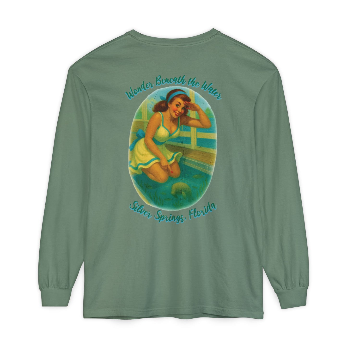 Wonder Beneath the Water Long Sleeve Tee🐊✨