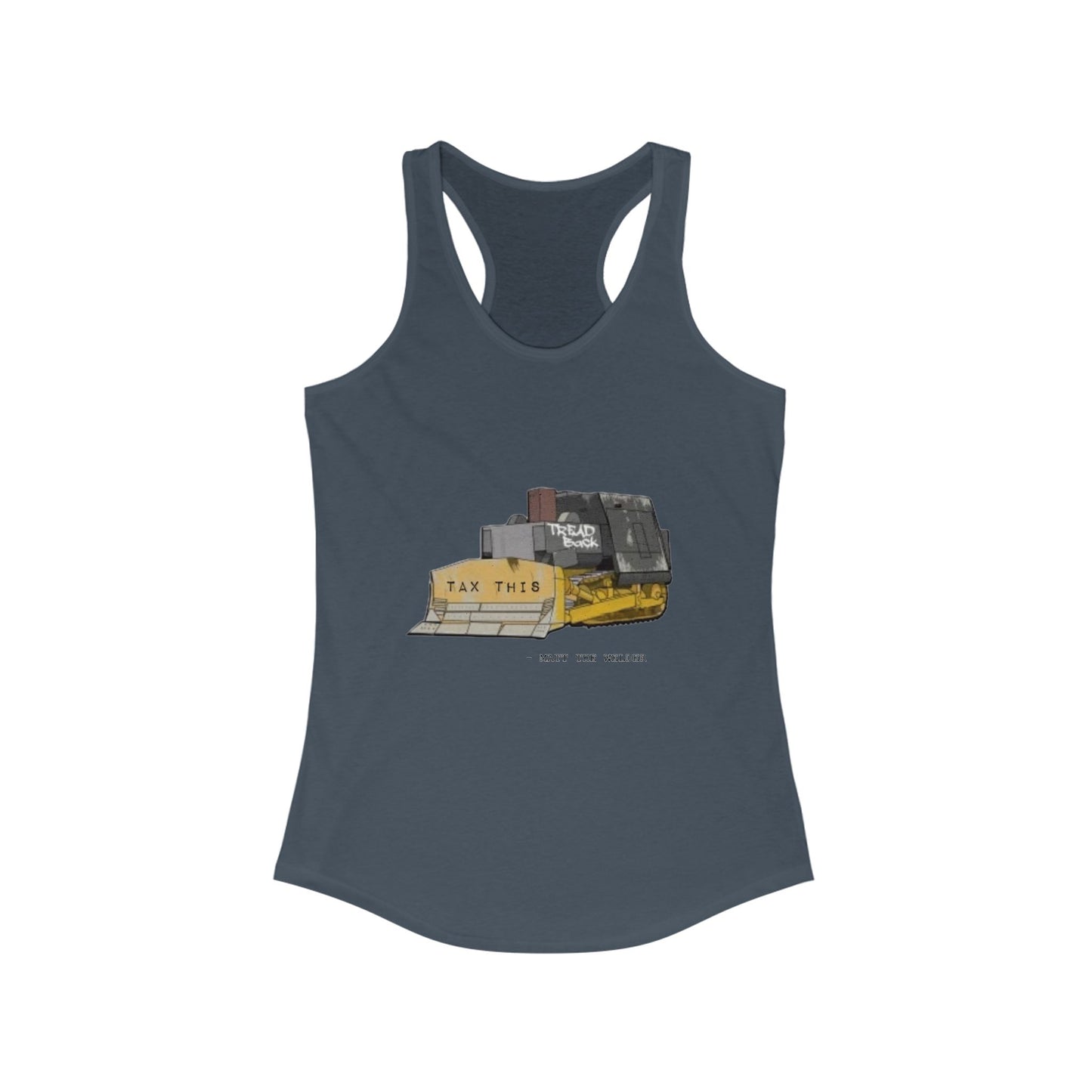 Tread Back Racerback Tank