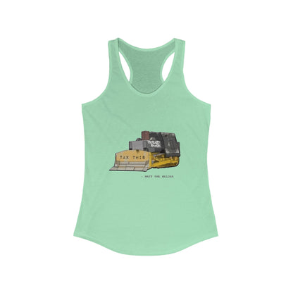 Tread Back Racerback Tank