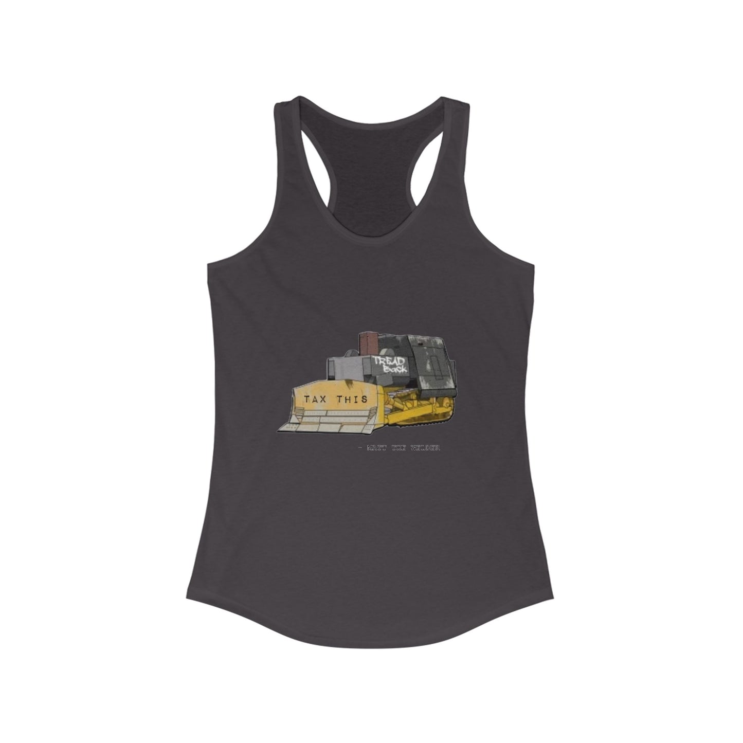Tread Back Racerback Tank