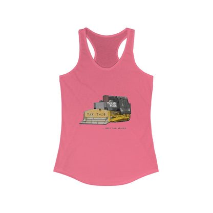 Tread Back Racerback Tank