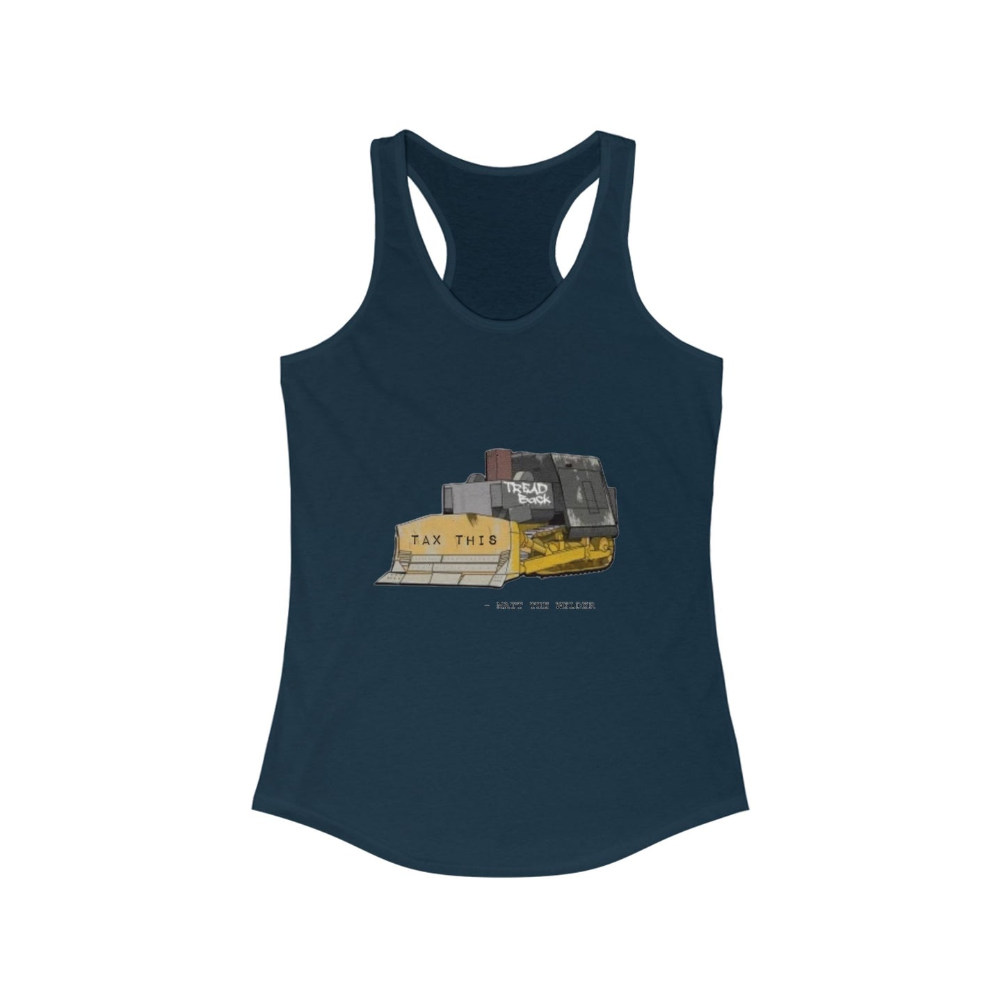 Tread Back Racerback Tank