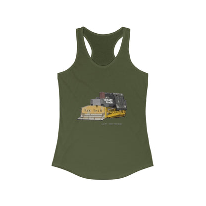 Tread Back Racerback Tank