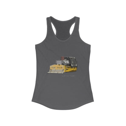 Tread Back Racerback Tank