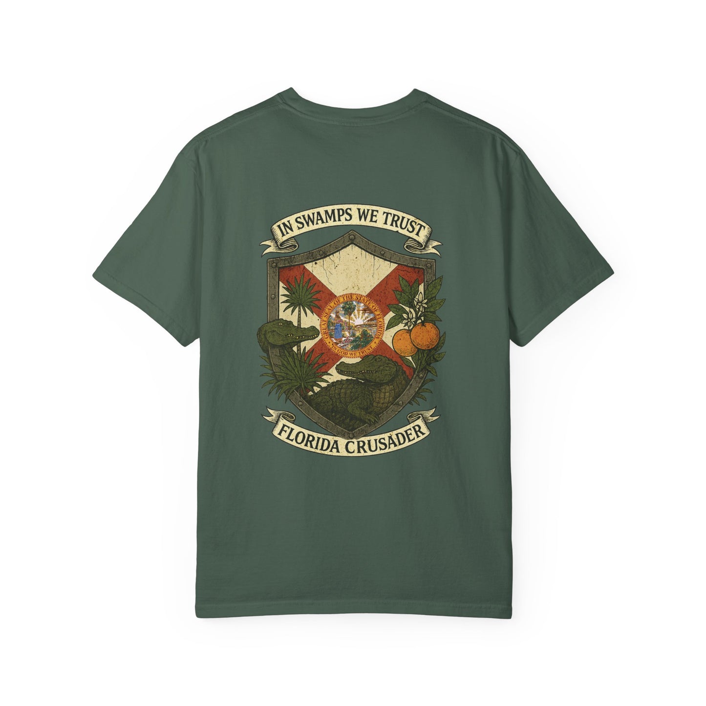 🛡️ Florida Crusader Tee - Florida Keepers x FloBro Limited Design