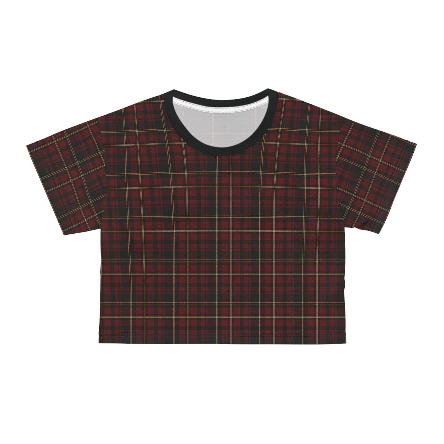 Holiday Heirloom Tartan Cropped Lounge Tee