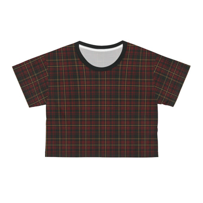 Holiday Heirloom Tartan Cropped Lounge Tee