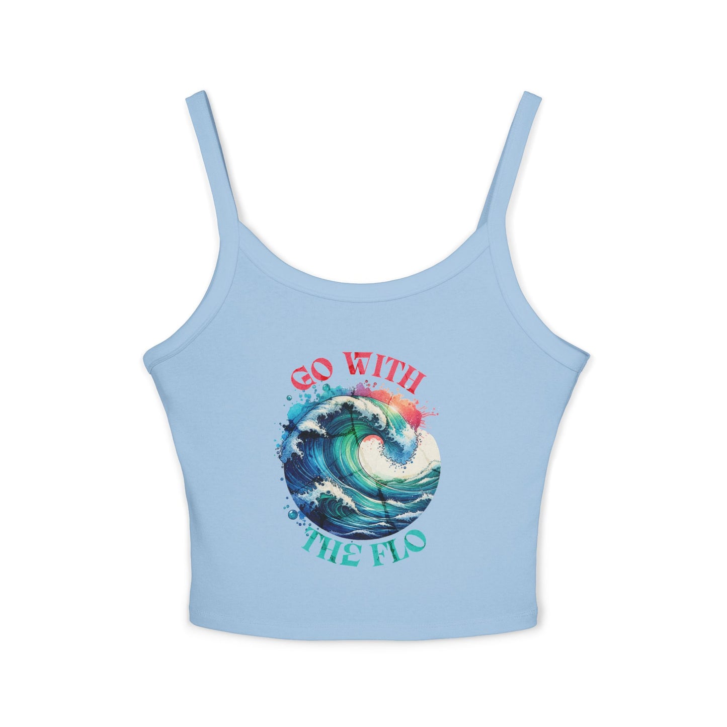 Go With the Flo Strappy Fitted Tank