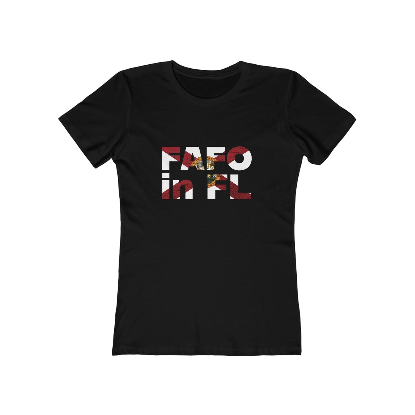 FAFO in FL Feminine-Fit Tee🧨