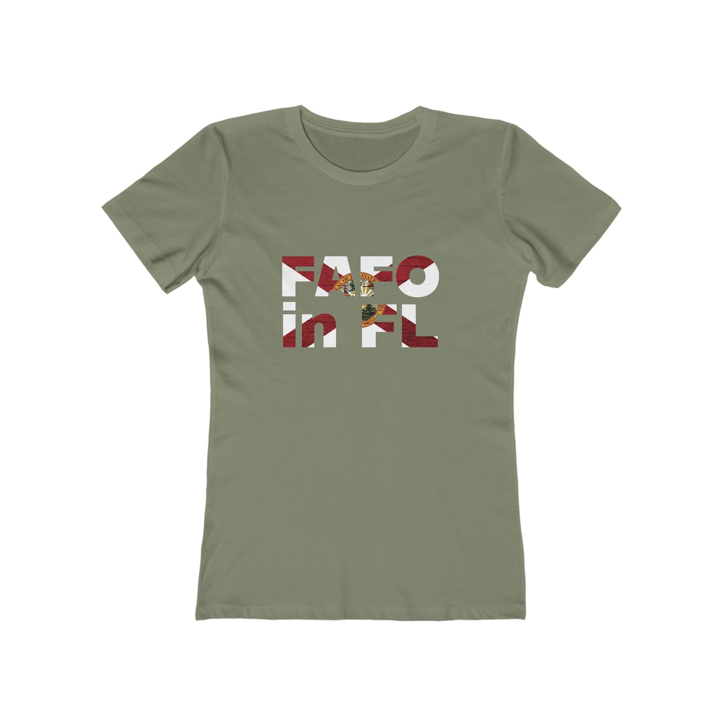 FAFO in FL Feminine-Fit Tee🧨