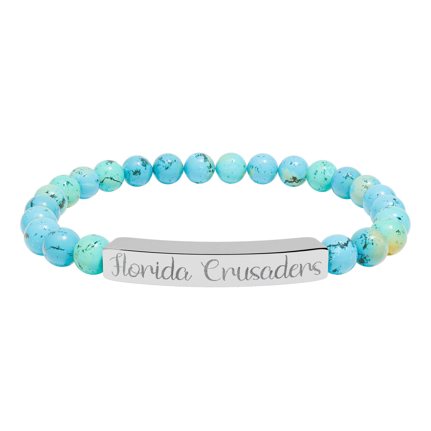 Florida Crusaders Natural Stone Bracelet 💎