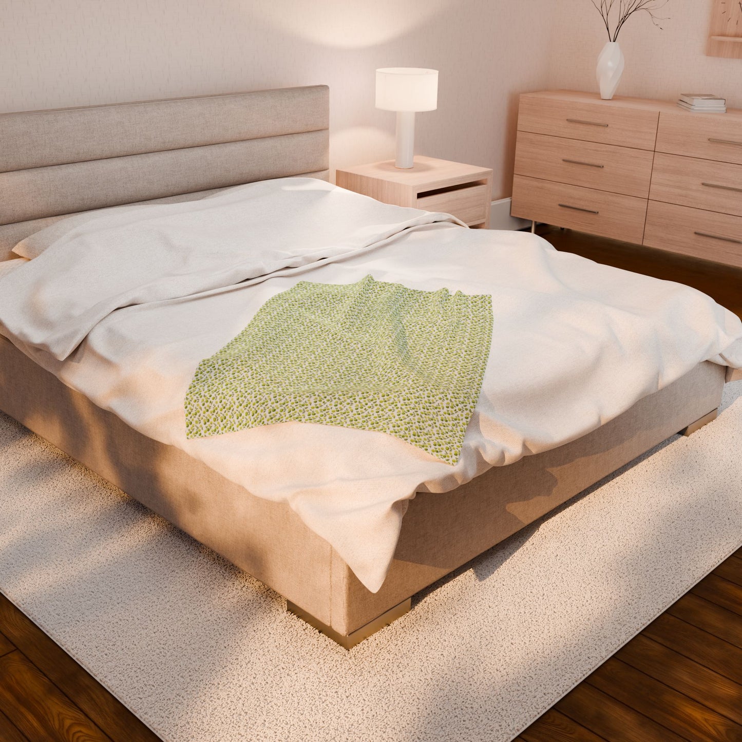 Lime d’Été Plush Blanket