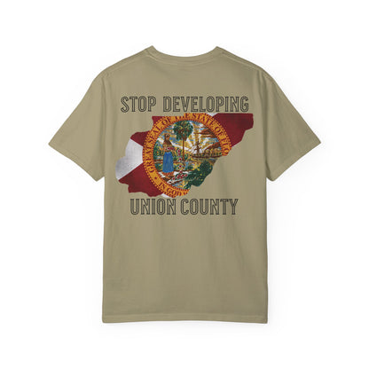 Stop Developing Union County Tee