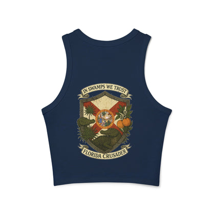 🛡️Florida Crusader Micro Rib Racer Tank