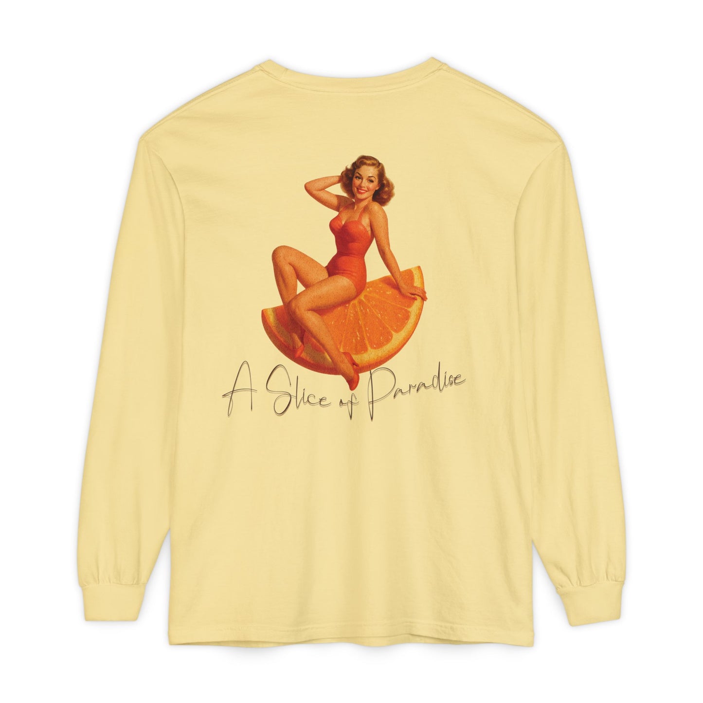 A Slice of Paradise Long Sleeve Tee🌞🍊