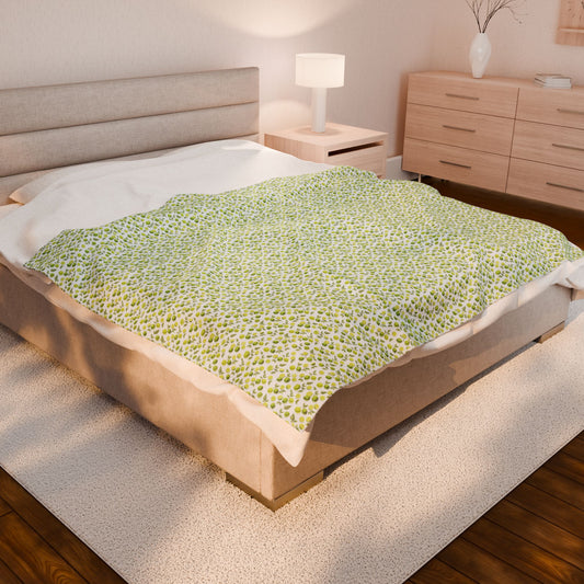 Lime d’Été Plush Blanket