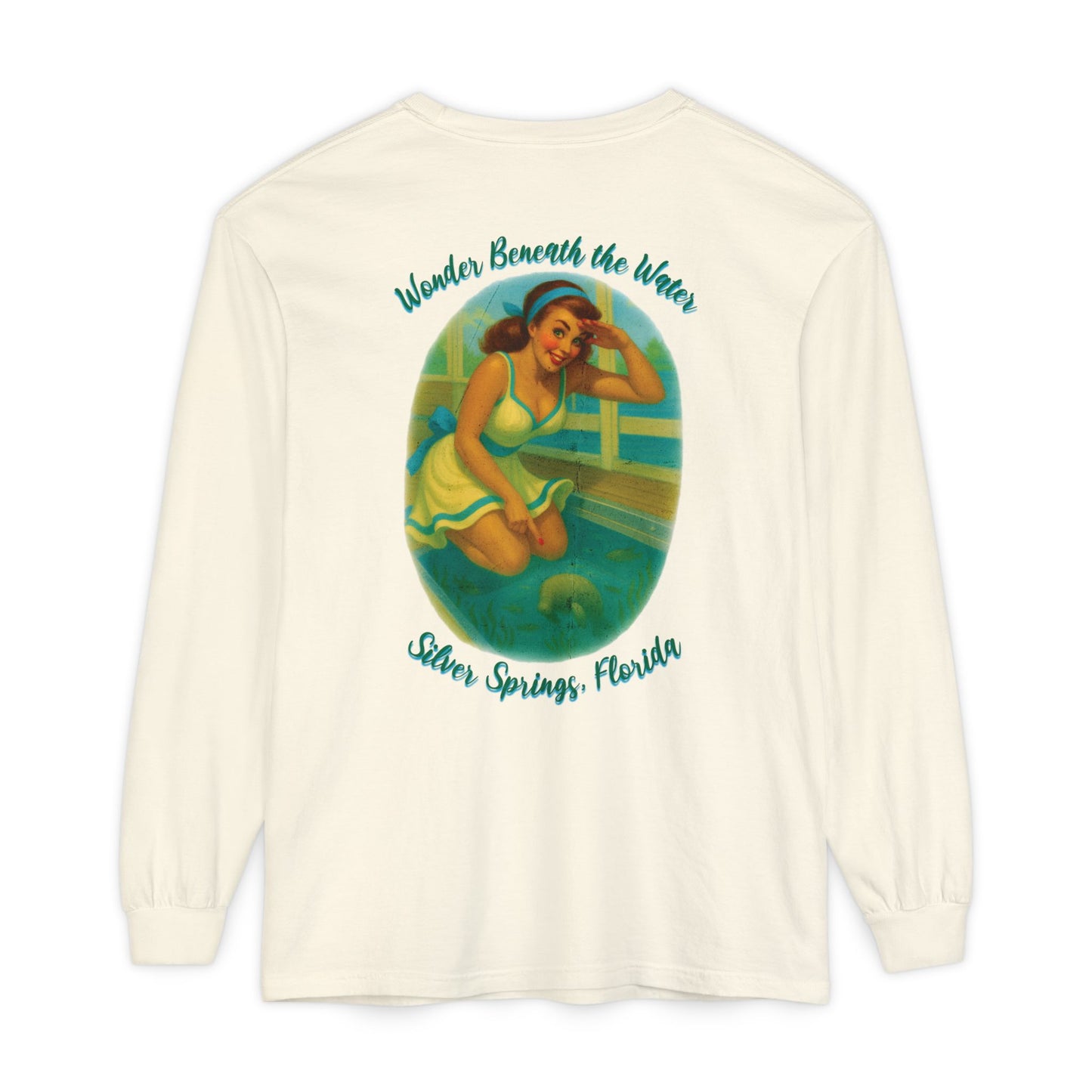 Wonder Beneath the Water Long Sleeve Tee🐊✨